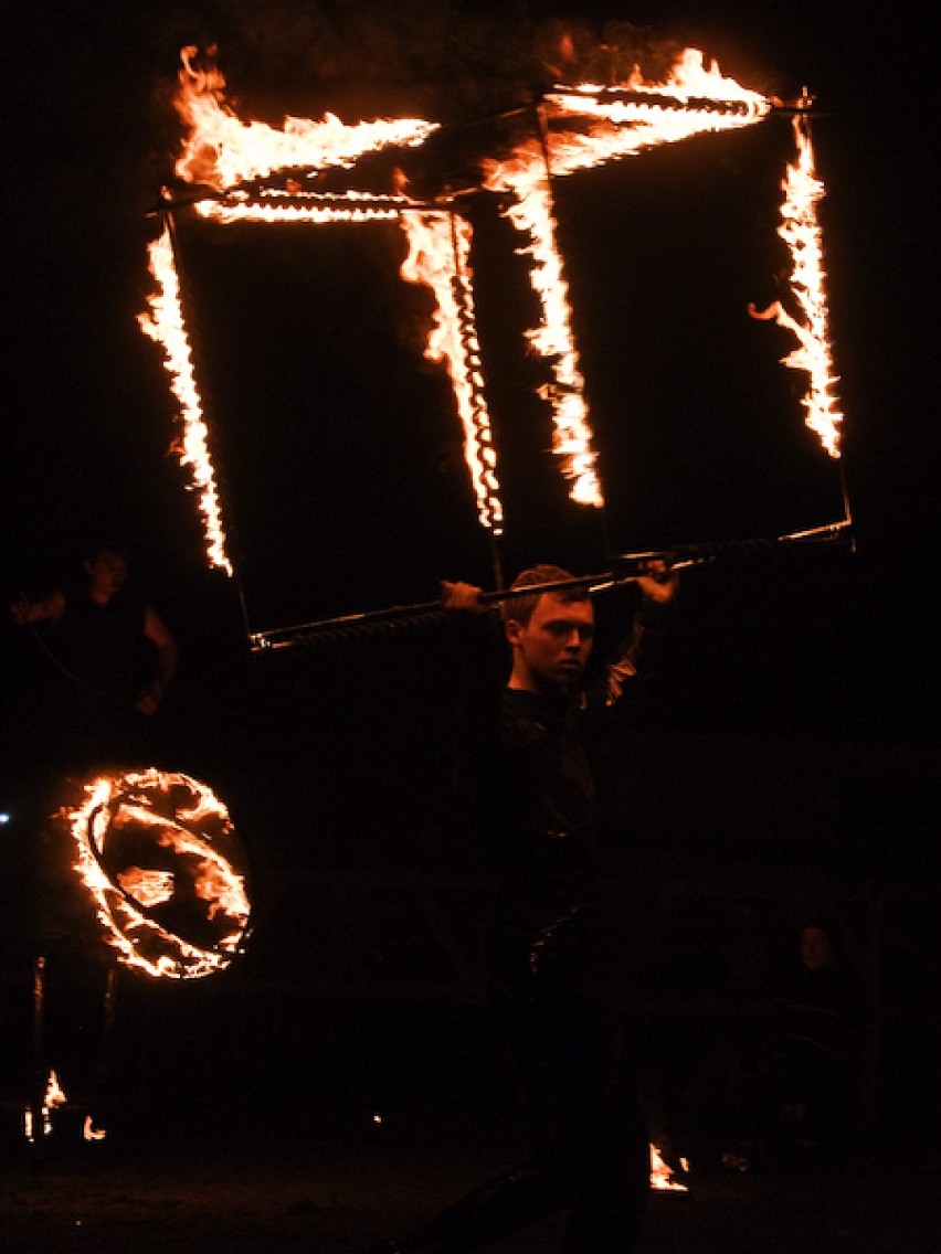 Bitwa Narodów 2012 - fire show Elemental