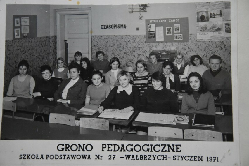 Część zdjęć z kronik szkoły podstawowej nr 5 w Wałbrzychu....