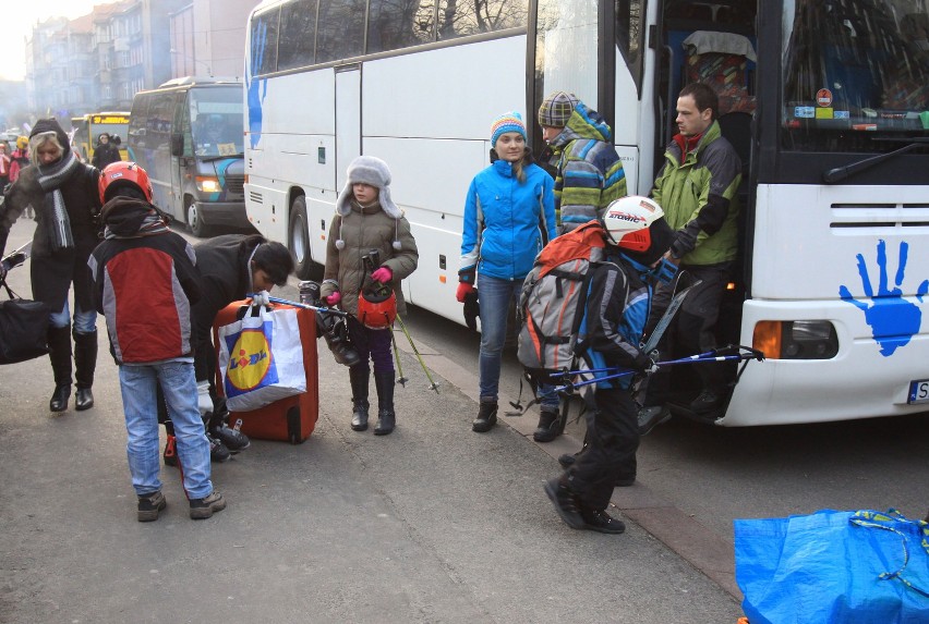 Ubiegłoroczny wyjazd dzieci z Załęża na ferie zimowe