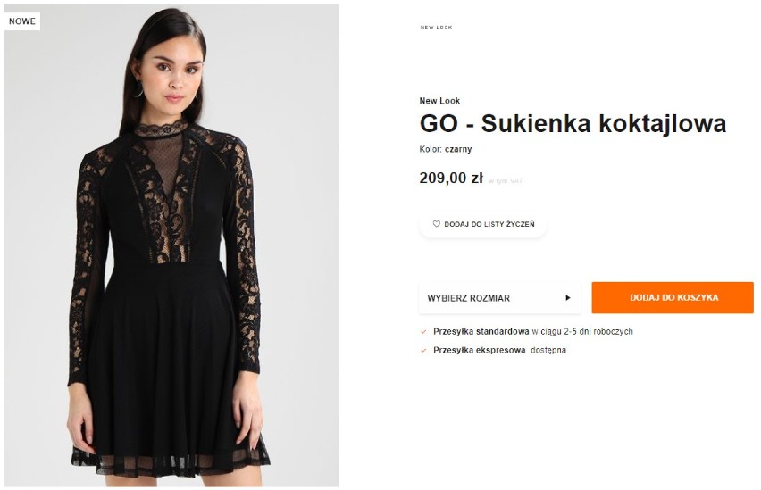 Sukienka dostępna w ofercie sklepu Zalando.pl.