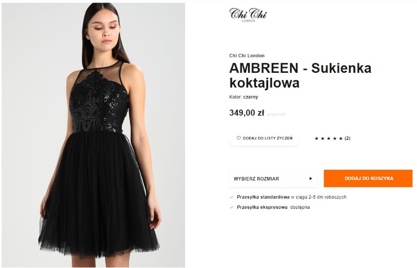 Sukienka dostępna w ofercie sklepu Zalando.pl.