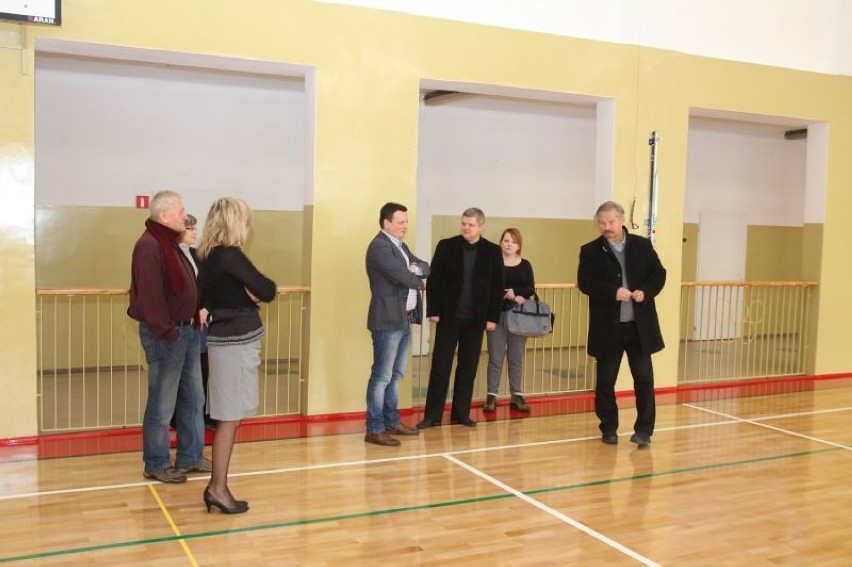 Odnowione sale gimnastyczne  w Tarnobrzegu