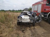 Wypadek na rajdzie w Bełsznicy. "Kierowca i pilot mieli dużo szczęścia"