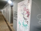 Stacja kolejowa w Chrzanowie już cała w graffiti, a jeszcze nie została oddana do użytku. Monitoringu brak