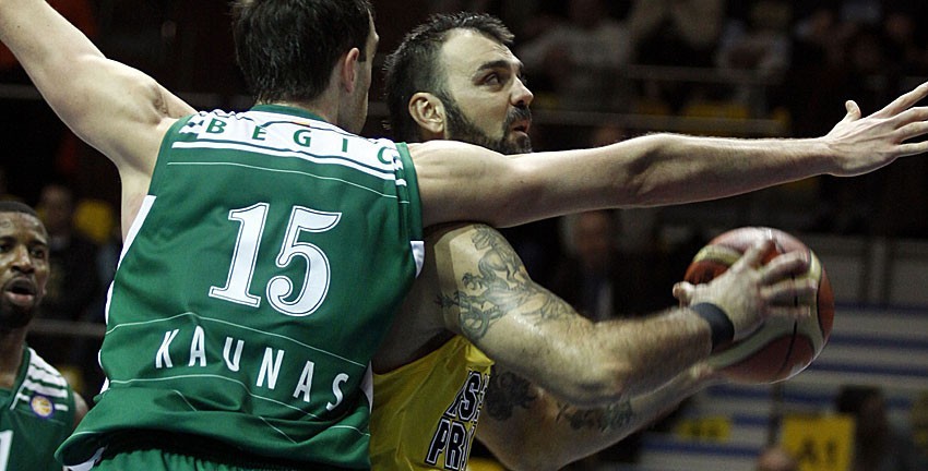 Liga VTB: Asseco Prokom - Żalgiris Kowno 60:73