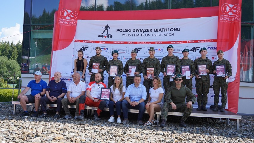 Mistrzostwa Polski w biathlonie na nartorolkach w Dusznikach...
