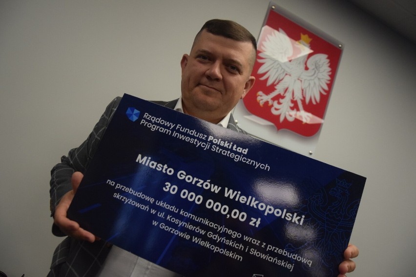 Promesę na dofinansowanie odebrał m.in. prezydent Gorzowa...