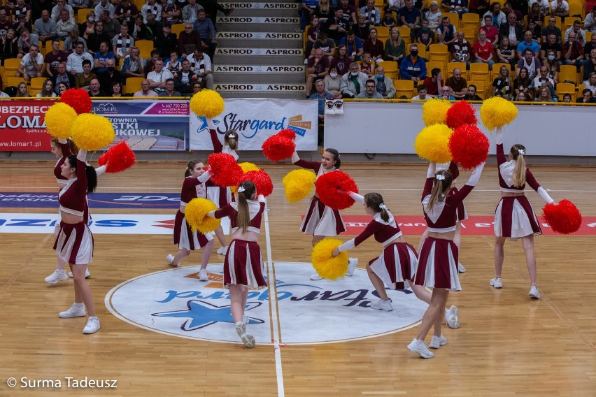 Tak tańczą cheerleaderki Spójni. ZDJĘCIA z dwóch meczów w Stargardzie 