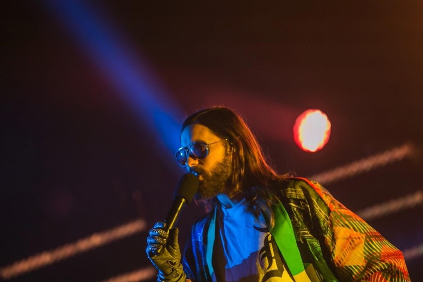 Jared Leto z 30 Seconds To Mars koncertowali już w Krakowie...