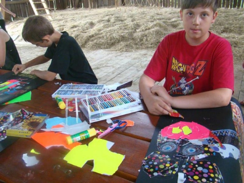 Obóz w ramach projektu "Pozytywka" dla dzieciaków z Rybnika