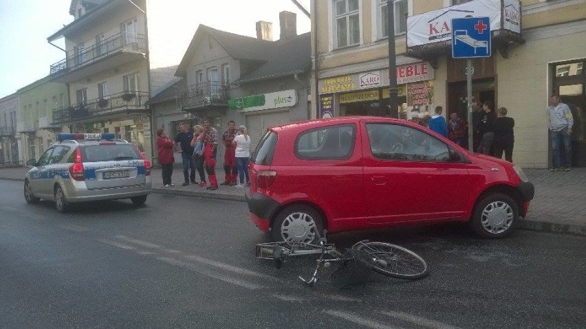 Do wypadku doszło na ulicy Słowackiego w Aleksandrowie...