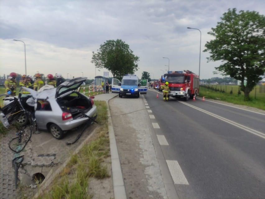 Tragiczny wypadek pod Wrocławiem. Nie żyje kierowca...