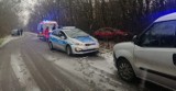 Tragiczne zdarzenie na drodze w Janowie - nie żyje 79-letni kierowca