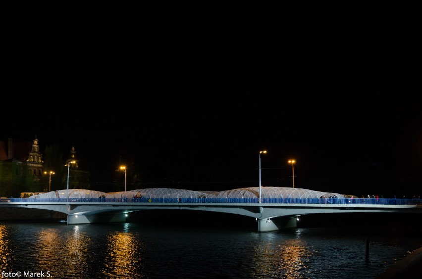 Projekt MOSTY. Zdjęcia z Mostu Grunwaldzkiego