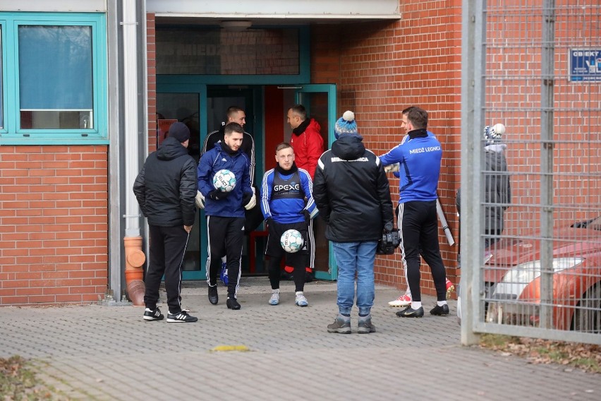 Pierwszy trening piłkarzy Miedzi Legnica