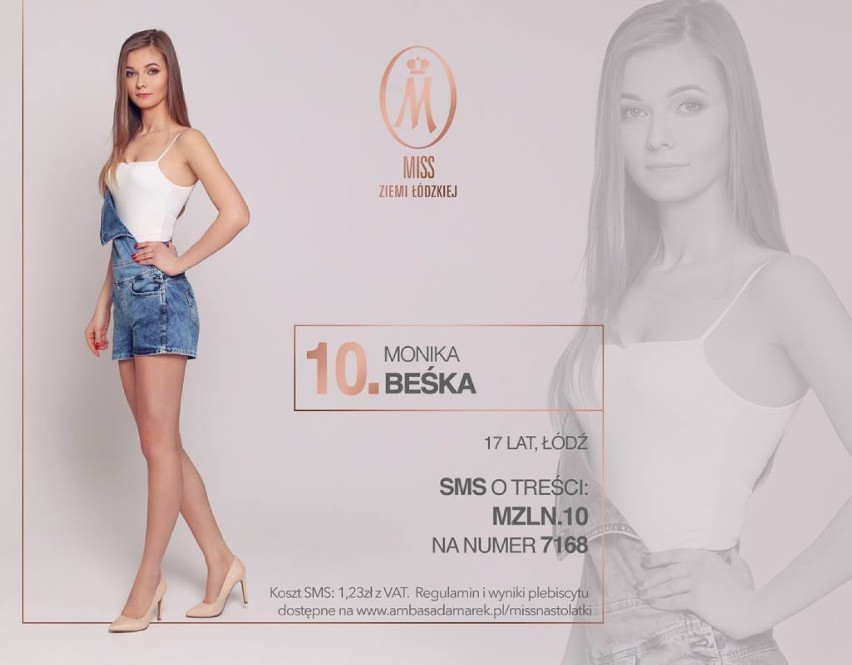 Monika Beśka z gminy Kiełczygłów walczy o tytuł Miss Ziemi Łódzkiej Nastolatek 2018[ZDJĘCIA]