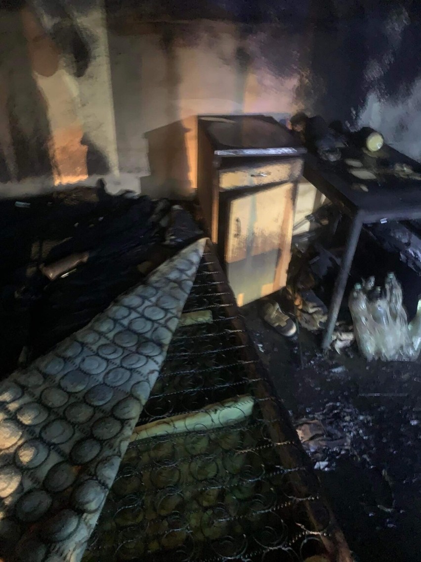 Straty po pożarze w Boszkowie wynoszą sto tysięcy złotych