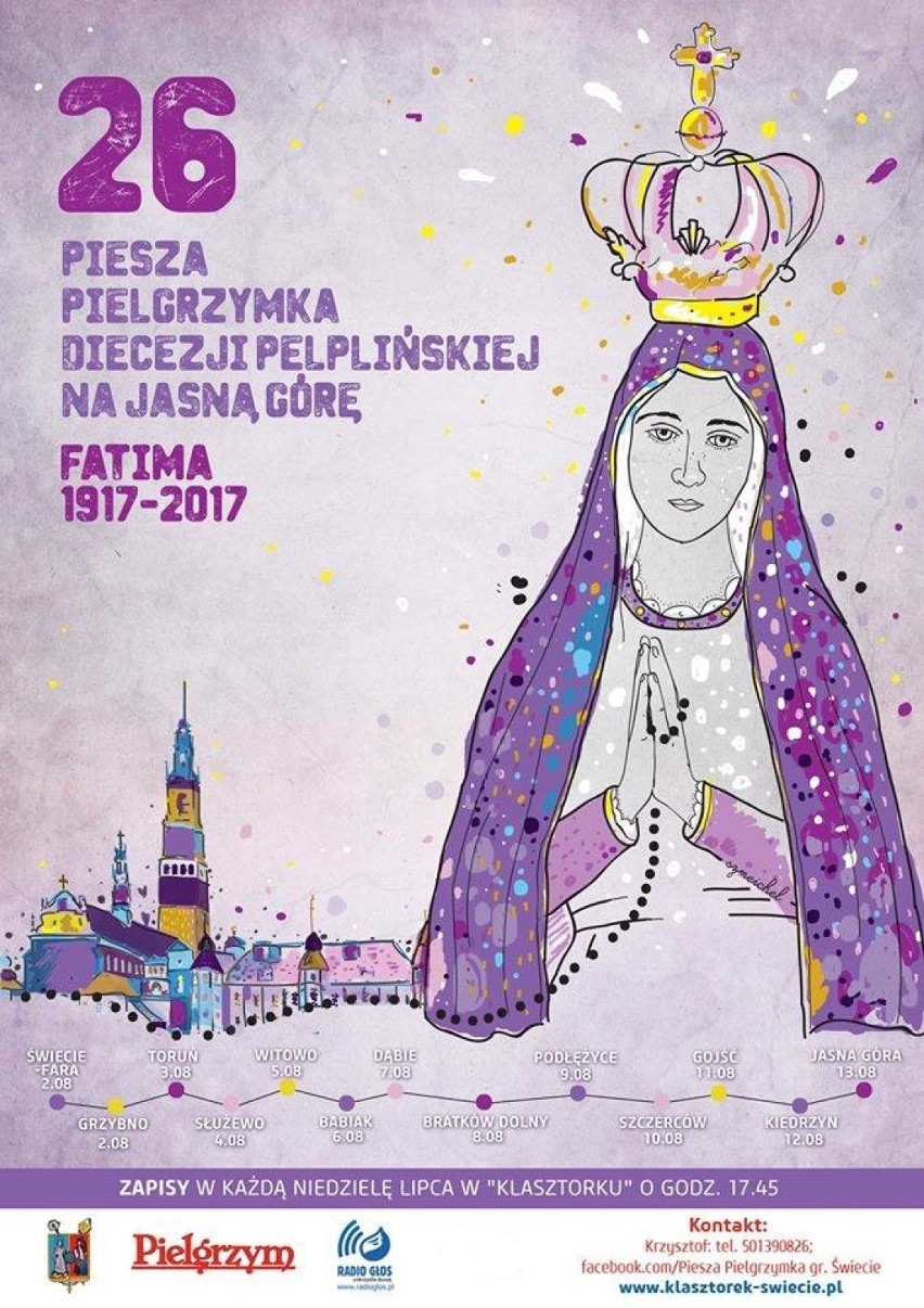 Piesza Pielgrzymka na Jasną Górę 2017 - grupa świecka