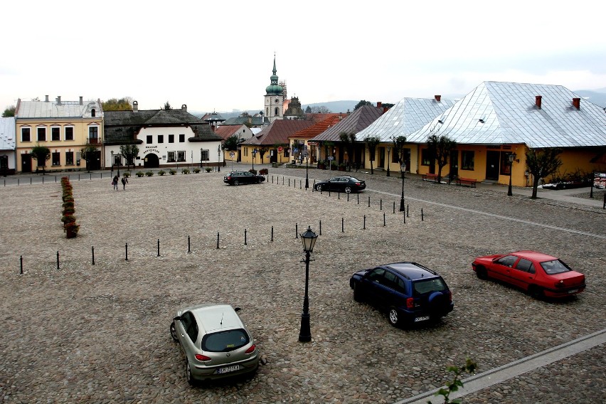 Rynek w Starym Sączu