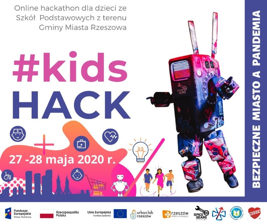 Twoje dziecko potrafi programować? Rzeszów zaprasza dzieci do udziału w hackathonie online. Cel: projektowanie rozwiązań dla miasta