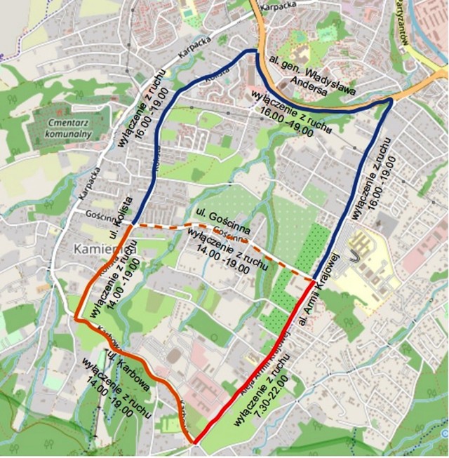 Przebieg trasy Tour de Pologne Junior