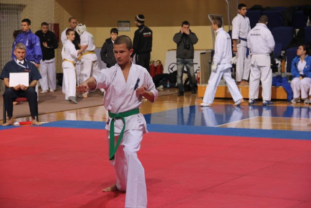 Szymon Kudra: II miejsce w Mistrzostwach Europy Juniorów Karate Kyokushin 
w konkurencji kata do lat 15