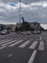 Wypadek w Gdyni. 12.07.2020 r. . Na ul. Armii Krajowej zderzyły się dwa samochody. Jedna osoba poszkodowana