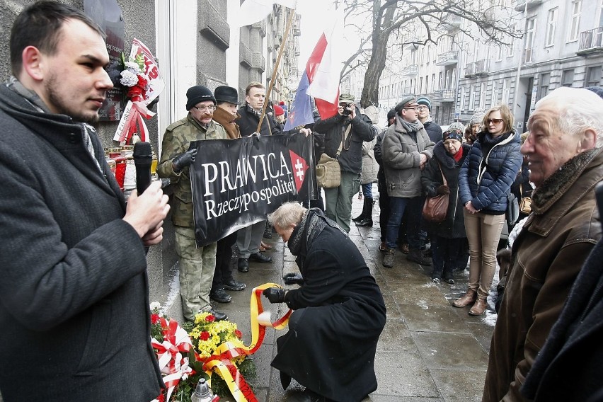 65. rocznica śmierci generała Augusta Emila Fieldorfa "Nila" w Łodzi [ZDJĘCIA]  