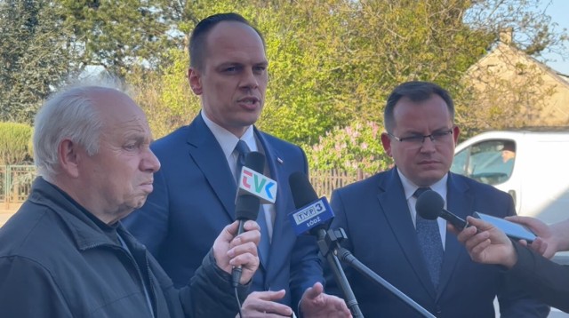 Wiceminister infrastruktury Rafał Weber spotkał się z mieszkańcami Kadłuba. Głównym tematem przebudowa drogi krajowej 45