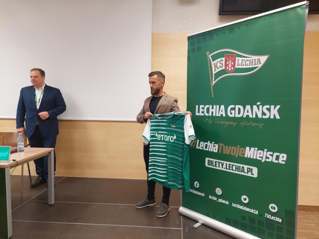 Szymon Grabowski, nowy trener Lechii Gdańsk