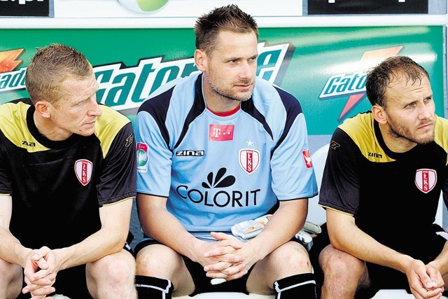 Dariusz Kłus (z lewej) i Bogusław Wyparło liczą na grę od pierwszej minuty.
