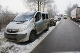 Wypadek w Krasne Folwarczne. Dwie osoby trafiły do szpitala