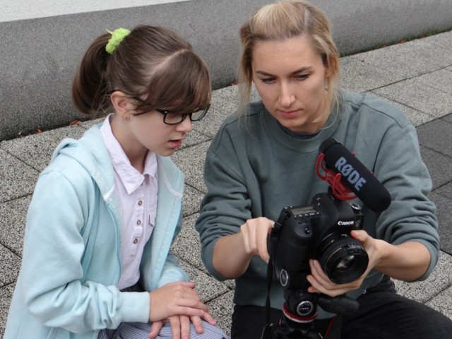 Warsztaty filmowe "Wakacje z kamerą" w MDK w Radomsku