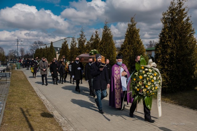 Tarnowianie pożegnali Zygmunta Szycha na cmentarzu komunalnym w Klikowej