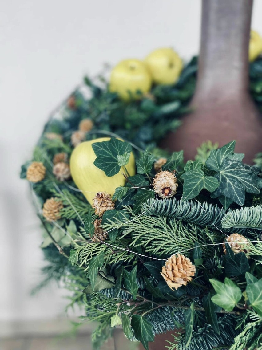 Piękne świąteczne dekoracje spod ręki Justyny Zagrodnik Pinkosz z Wielunia