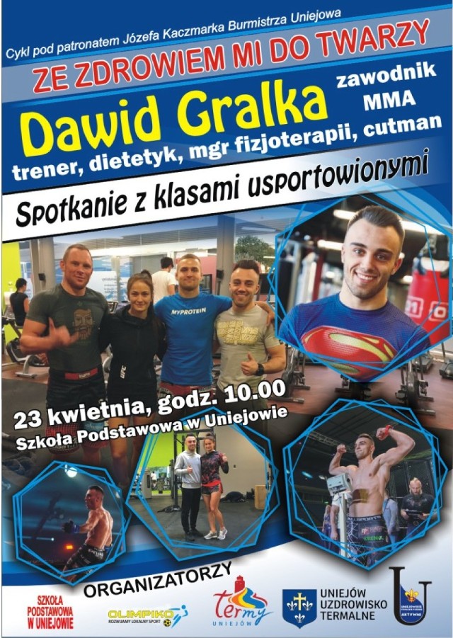 "Ze sportem mi do twarzy" - Dawid Gralka, zawodnik MMA trener, dietetyk, magister fizjoterapii oraz cutman