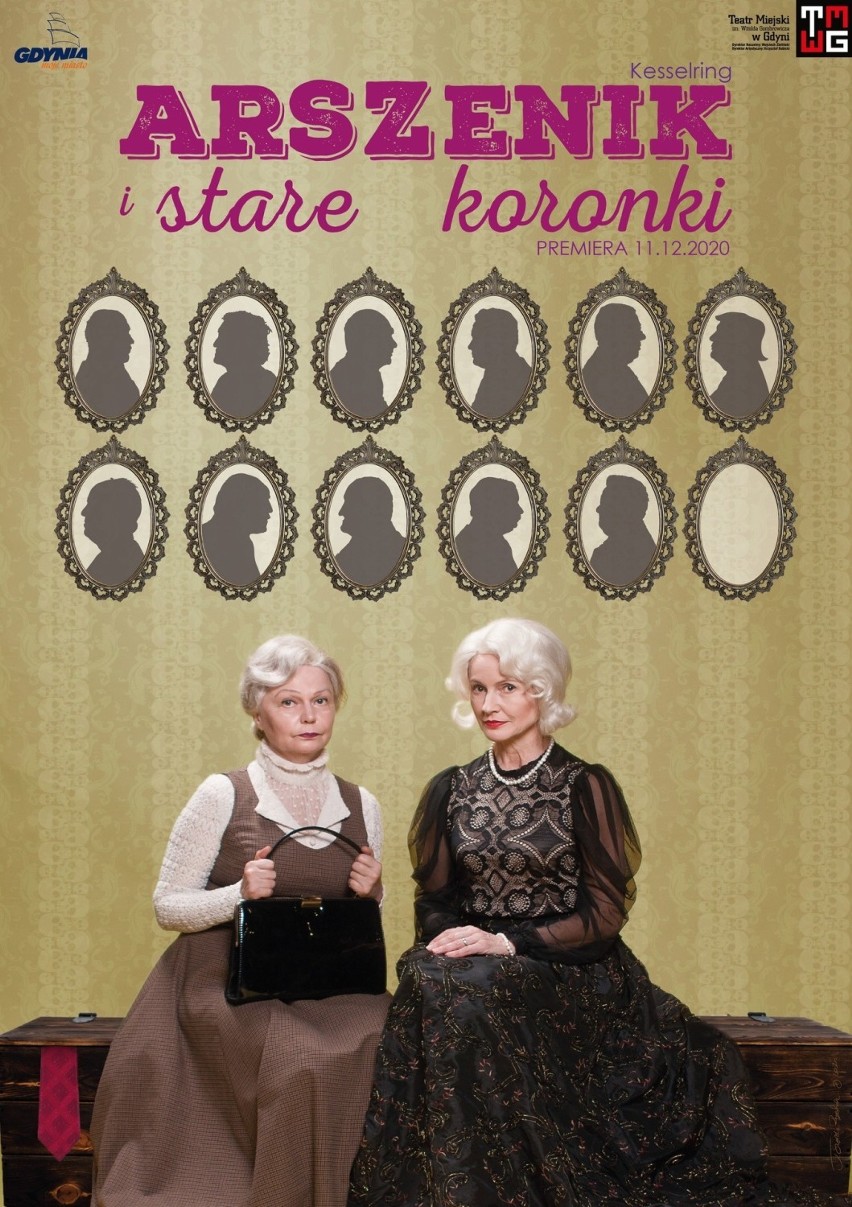 „Arszenik i stare koronki” w Teatrze Miejskim w Gdyni. Na scenie urocze staruszki, wino i trupy