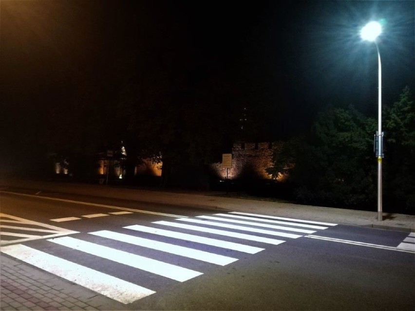 Nowe oświetlenia przejść dla pieszych, m.in. na bardzo ruchliwej drodze 