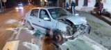 Żnin. Wypadek na ul. Mickiewicza. Zderzyły się dwa samochody [zdjęcia]