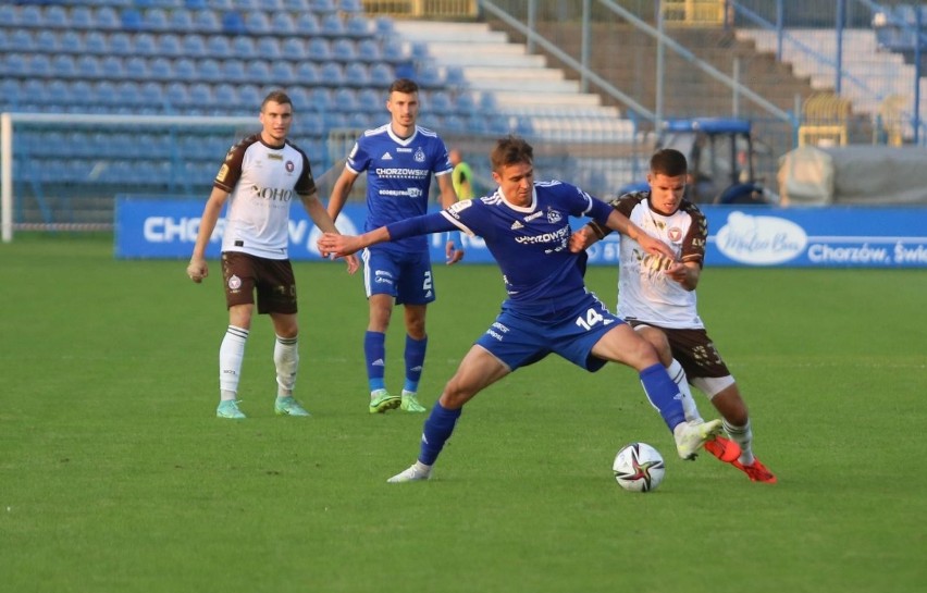 Ruch Chorzów - Garbarnia Kraków 0:0 w meczu rozegranym 21...