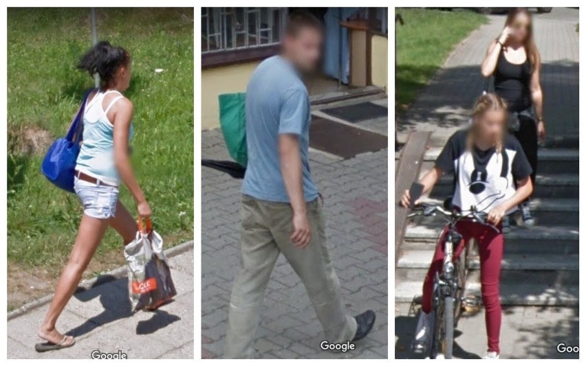 Stylizacje mieszkańców Jastrzębia na zdjęciach z Google...