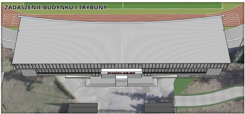 Wstępna koncepcja przebudowy starachowickiego stadionu [ZDJĘCIA]