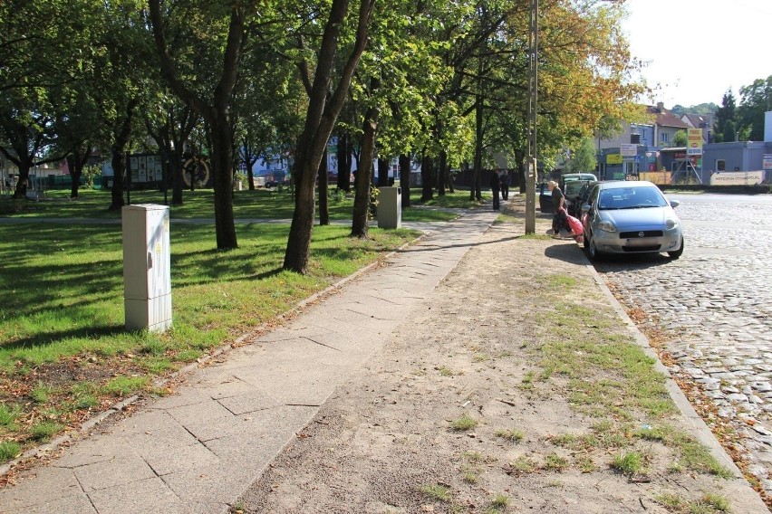 Remont chodników w Parku Wolności. To jeden z ulubionych parków w Szczecinie 