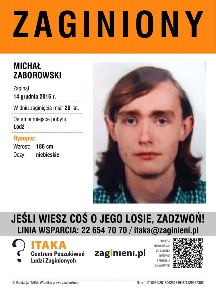 Michał Zaborowski

Aktualny wiek: lat 21
Data zaginięcia:...