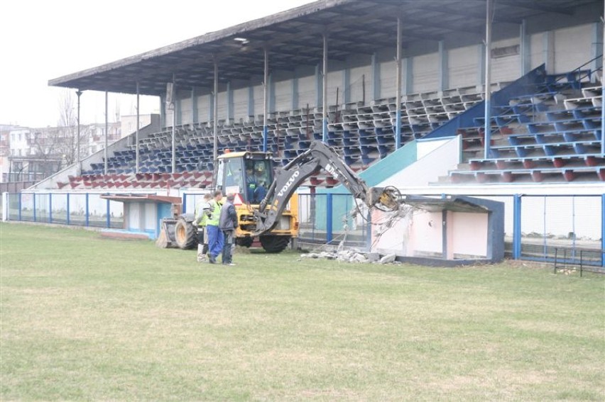 Remontu stadionu Włocłavii rozpoczęty