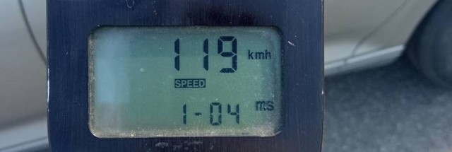 Rekordzista, 46-letni mieszkaniec Bełchatowa, w obszarze zabudowanym pędził 119 km/h