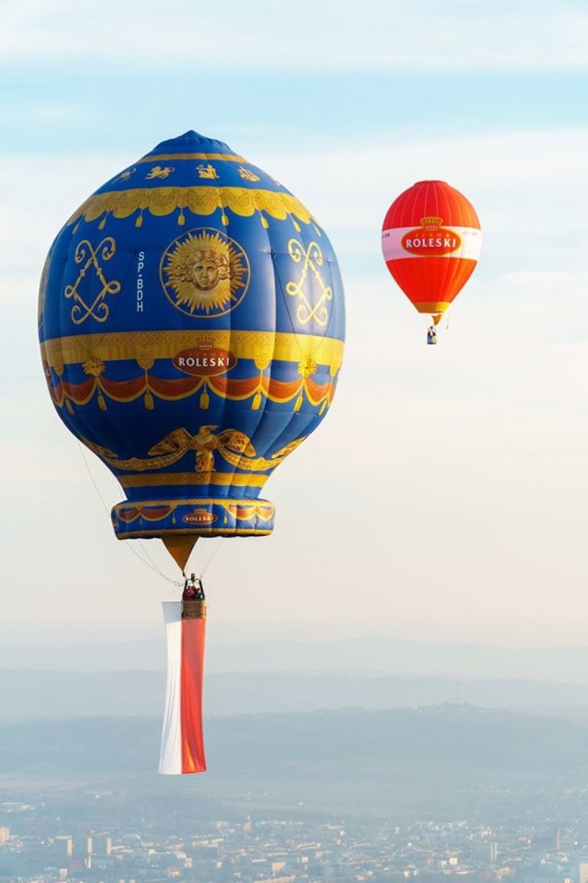 Pokaz balonowy w Piotrkowie. Pod mediateką pojawi się replika pierwszego balonu  Braci Montgolfier