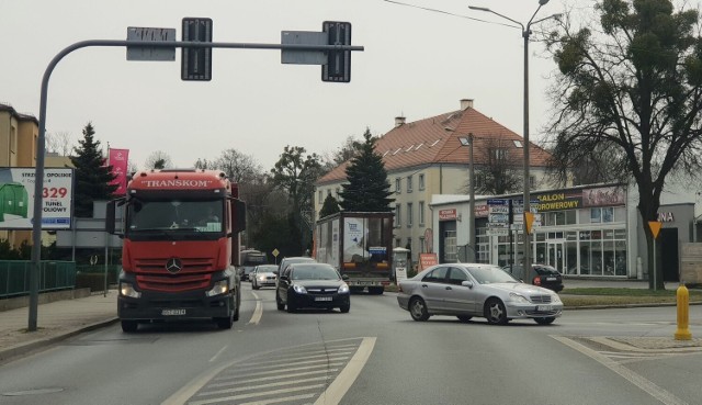 Ulice w Strzelcach Opolskich są teraz jeszcze bardziej obciążone ruchem.
