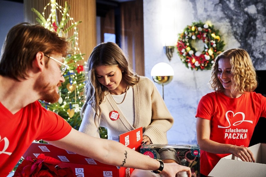 Anna Lewandowska przygotowuje Szlachetną Paczkę