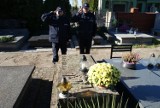 Funkcjonariusze KPP Łęczyca oddali hołd poległym i zmarłym policjantom